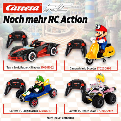 Masina cu telecomanda Sonic Racer, Albastru, 26.5 x 15.9 x 12 cm