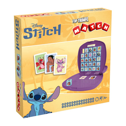 Top Trumps Match Stitch Edition Joc de societate cu tematică Stitch 2+ jucători de la 4 ani (multilingv)