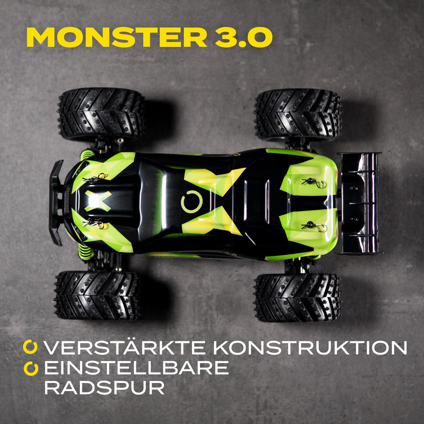 Overmax X-Monster 3.0 Masina RC 1:18, 45 km/h, 4WD