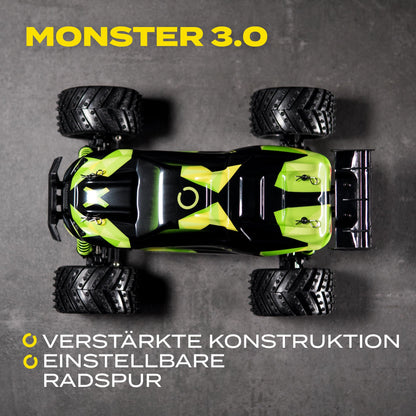 Overmax X-Monster 3.0 Masina RC 1:18, 45 km/h, 4WD
