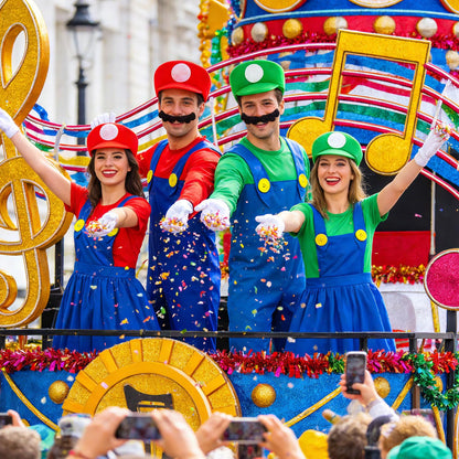 Shengruili Costum Luigi Mario Bros, pentru femei