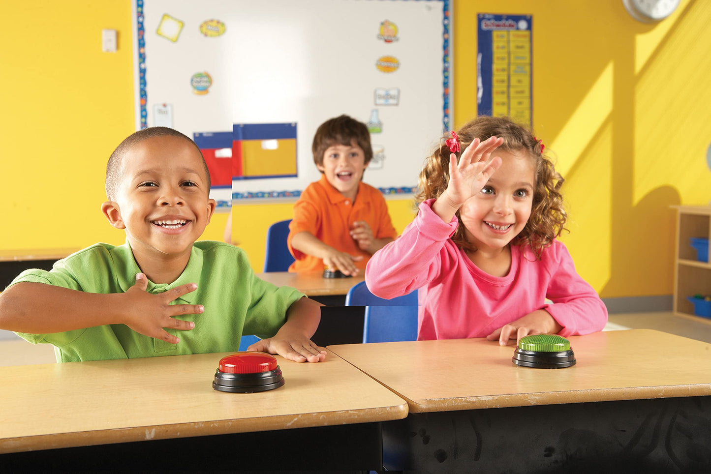 Learning Resources Set 4 Buzzere cu Sunet, 3+ ani