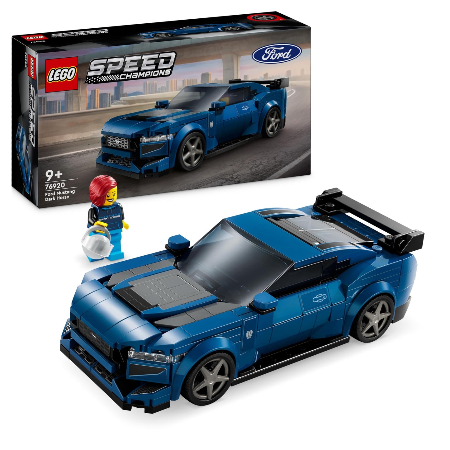 LEGO Speed Champions 76920 Ford Mustang Dark Horse, 9+ ani