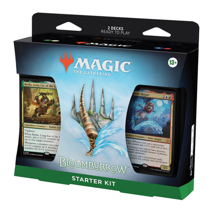 Magic: The Gathering Bloomburrow - Pachet de Începător | Învață Magic cu 2 Deck-uri Bloomburrow | Joc de Cărți de Colecție pentru 2 Jucători de la 13 Ani (Versiunea în Engleză)