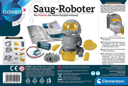 Clementoni Galileo 59109 Robot Săpător kit electronic, 8+ ani