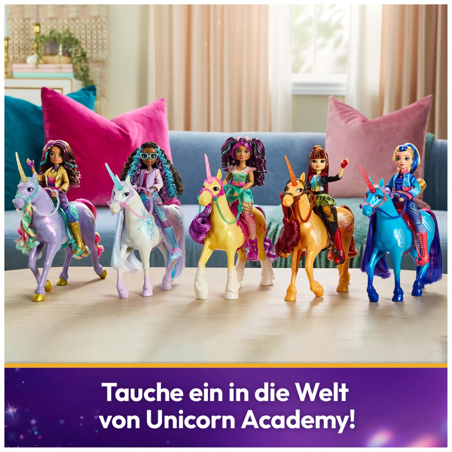 Unicorn Academy Set Figurine Sophia & Wildstar, 4+ ani