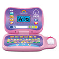 VTech Lernlaptop Laptop educațional cu ecran LCD, activități și moduri de joc pentru preșcolari (roz)