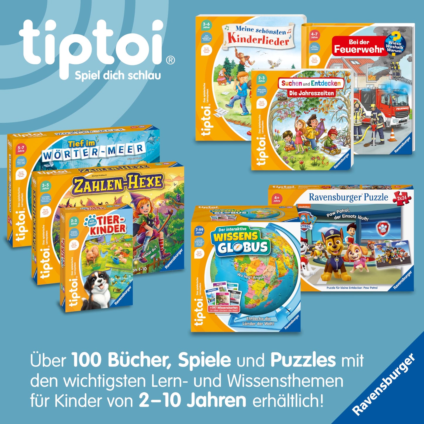 Ravensburger tiptoi Joc 00230 - Yoga Activ pentru Copii - joc de mișcare conștientă pentru copii de la 3 ani