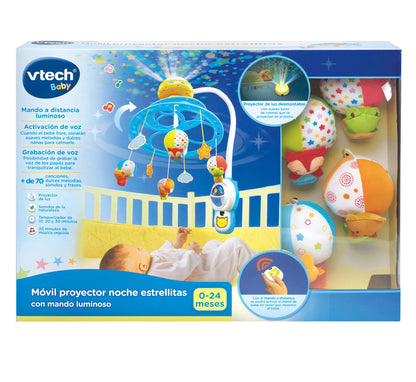 Carusel Muzical Patut Vtech Noapte Buna Bebe Cu Activare Vocala si proiector - Vtech