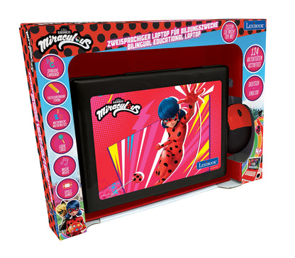 Lexibook Miraculous Laptop bilingv 124 activități EN/DE