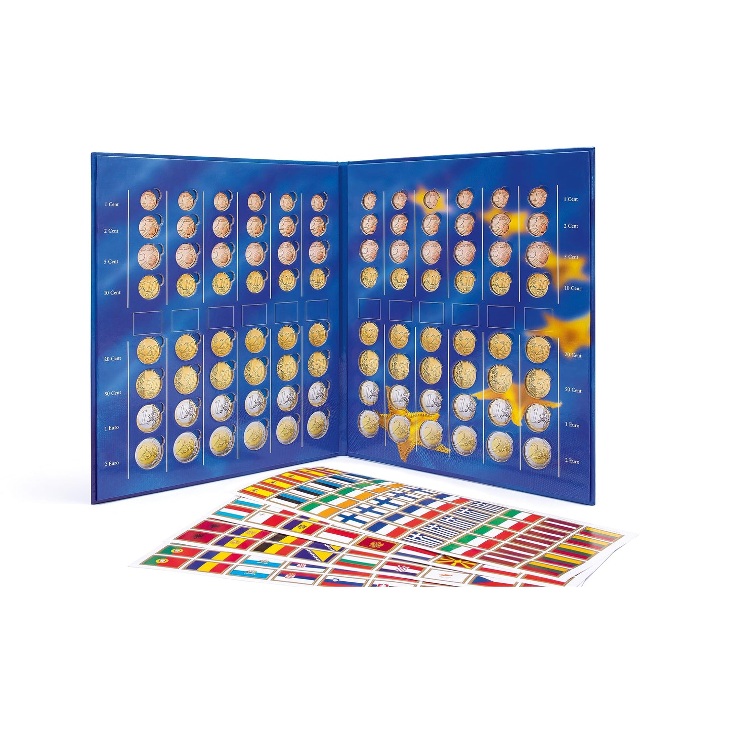 Leuchtturm 369634 Album monede Presso Euro-Collection Band 3