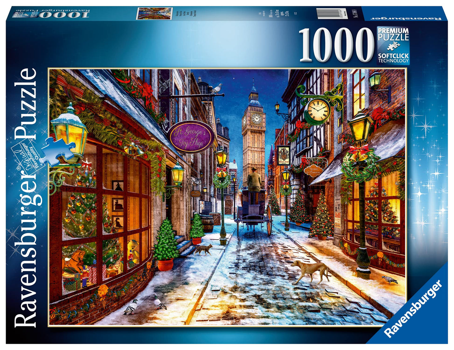 Ravensburger 17086 Puzzle 1000 piese Crăciun pentru copii și adulți de la 14 ani