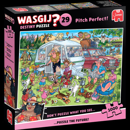 Wasgij Destiny 29 Puzzle La Camping, 1000 piese