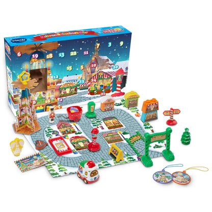 VTech Tut Tut Baby Flitzer Set de construcție Adventskalender Crăciun 1-5 ani (limba germană)