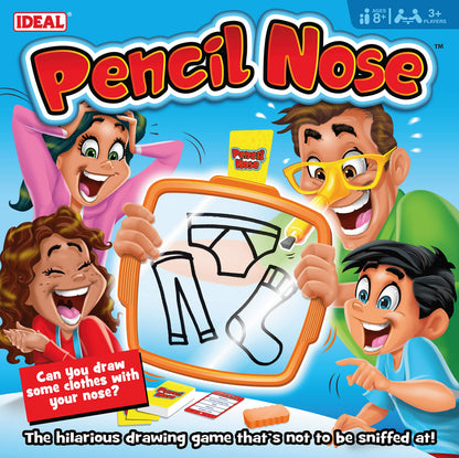 Joc, Piatnik, Pencil Nose Game (RO) Jocul amuzant de desen pe care nu trebuie să-l ignori!, Jocuri de familie, Pentru 3+ jucători, Vârsta 8+