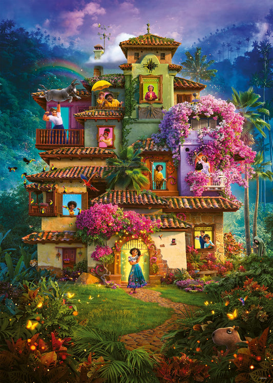 Puzzle Ravensburger Encanto - 1000 piese pentru adulți și copii de la 14 ani, cadou Disney