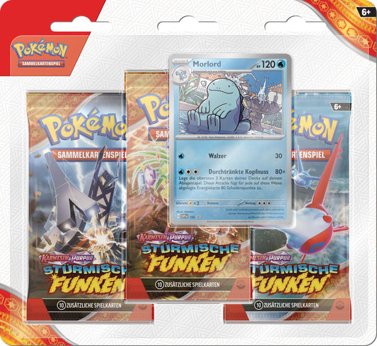 Pokémon Blister 3 Booster Scântei Furtunoase, Morlord