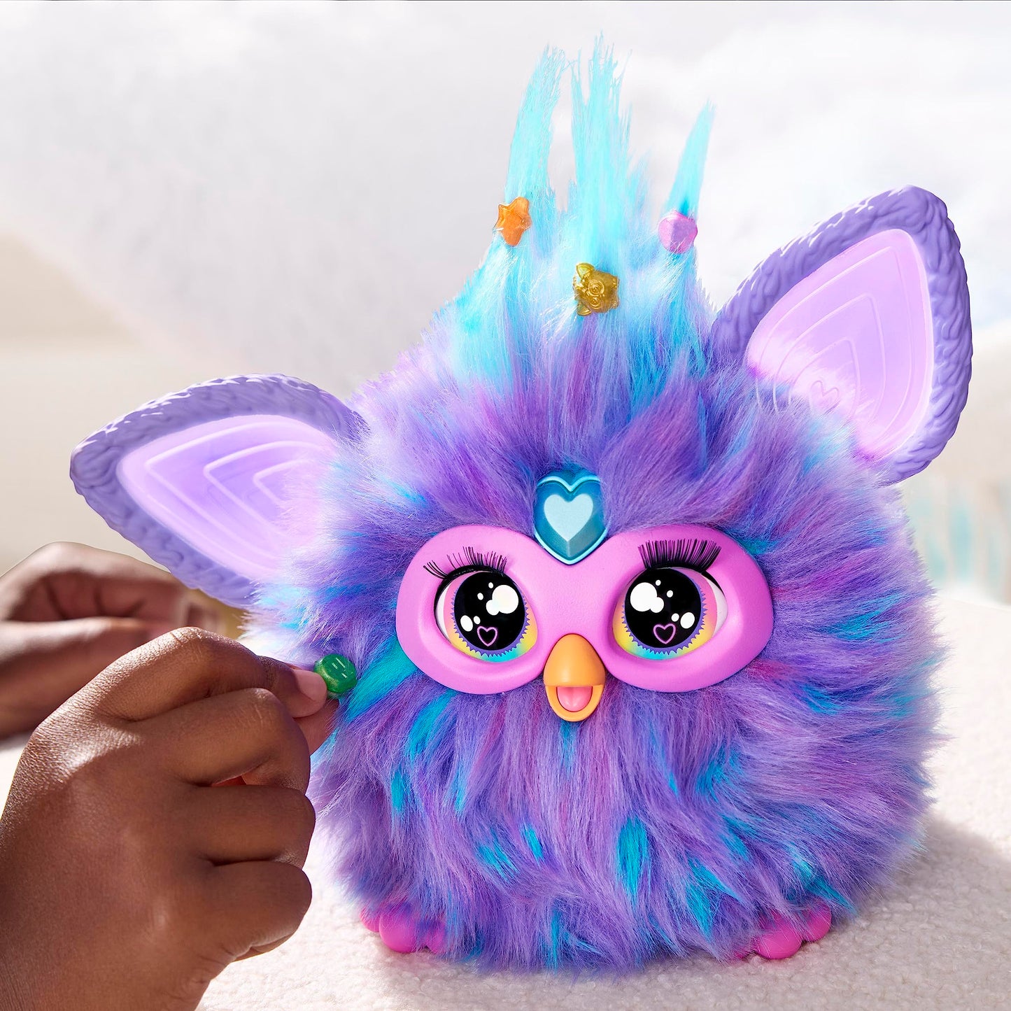 Hasbro Furby Jucărie de pluș interactivă mov 6+ ani