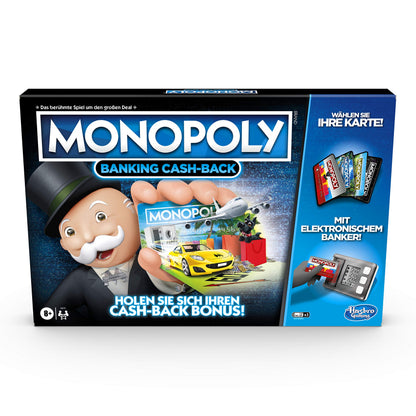Hasbro Monopoly Banking Cash-Back, joc electronic