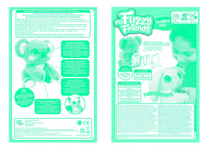 Joytoy Koala interactiv din plus My Fuzzy Friends