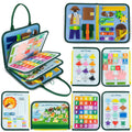 Bonnyco Tablă activitate Montessori, 8 niveluri, fetru