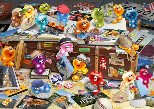 Ravensburger 12001426 Puzzle Gelini Tourist, 1000 piese