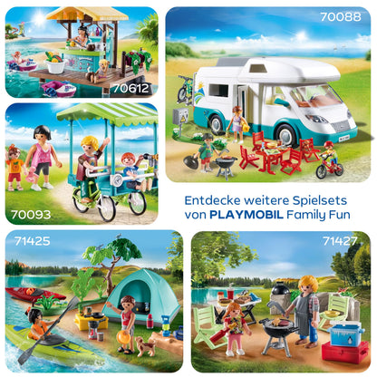 PLAYMOBIL 70088 Camper Familial, 4+ ani