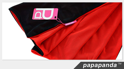 Papapanda Pelerină vampir negru/roșu, adult, 170 cm