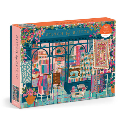 Galison Stitch By Stitch Puzzle 1000 piese