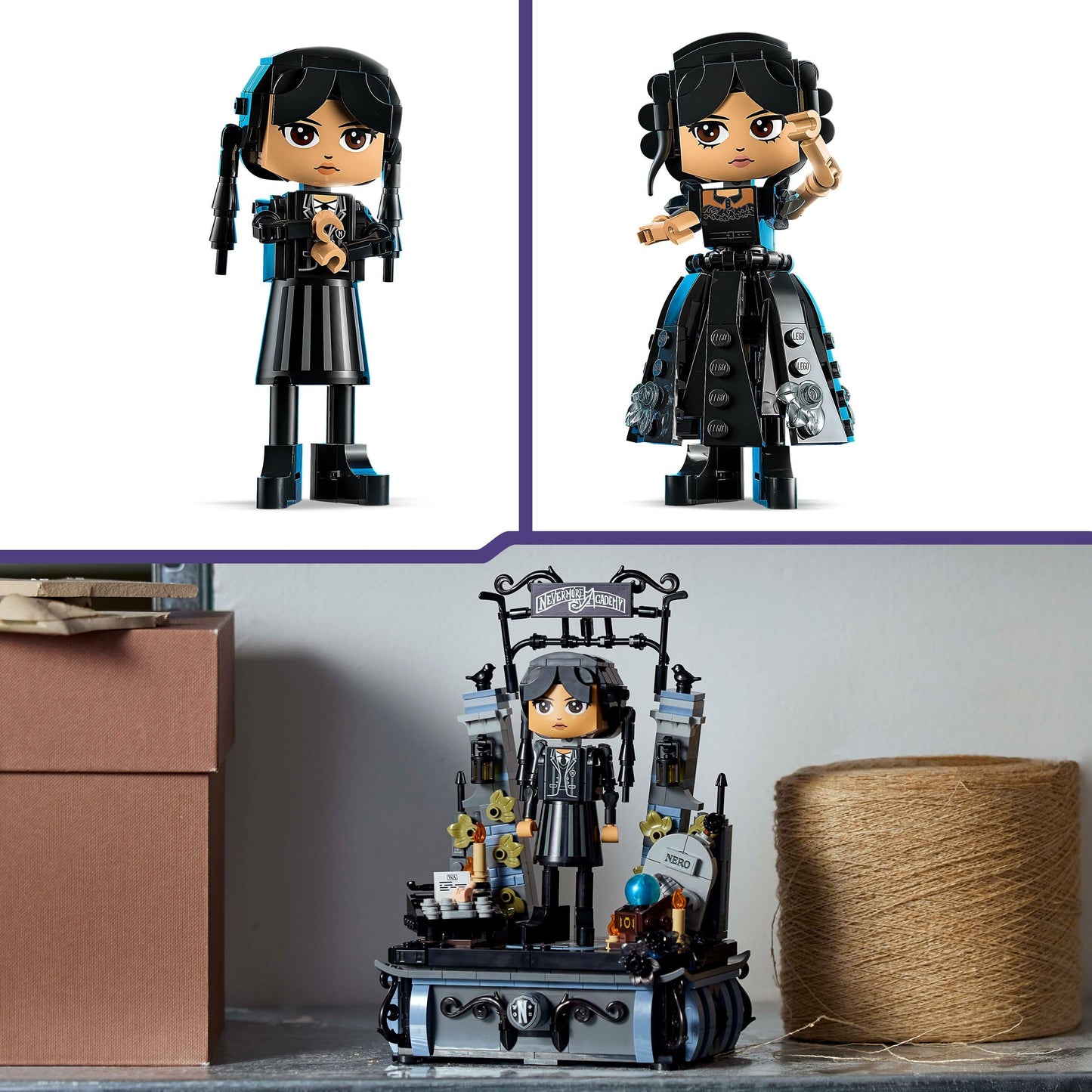 LEGO Wednesday 76780 Figurina Wednesday Addams, 10+ ani