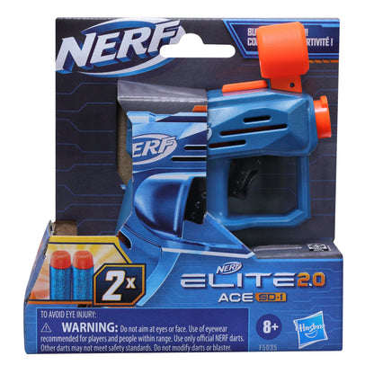 NERF Elite 2.0 Ace SD-1 Dart-Blaster cu 2 săgeți Elite, mâner de tragere și suport integrat pentru 1 săgeată.