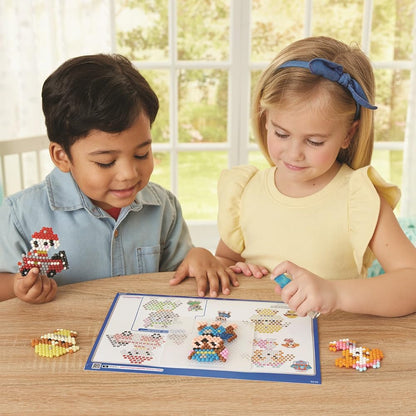 Aquabeads 35125 Set breloc Paw Patrol, 600 perle, 4+ ani