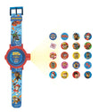 Lexibook PAW Patrol Ceas digital de mână cu proiecție reglabilă și 20 imagini pentru copii 3+ ani