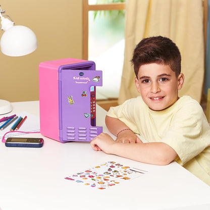 VTech Kidisecrets Traumtresor – Seif cu cod pentru păstrarea secretelor – Jocuri, muzică și autocolante – Pentru copii 6-12 ani, mov