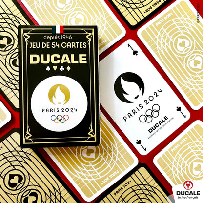Cartatoto 10039448 La Ducale Joc de societate cu 54 de cărți colorate de la 6 ani