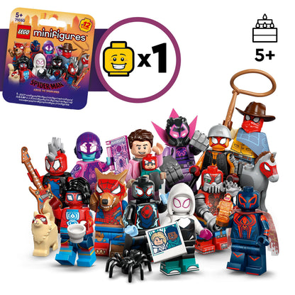 LEGO Minifigures Spider-Man Across the Spider-Verse Set de figurină 12 personaje 5+ ani