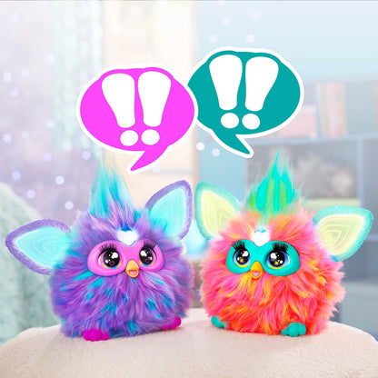 Hasbro Furby Jucărie de pluș interactivă mov 6+ ani