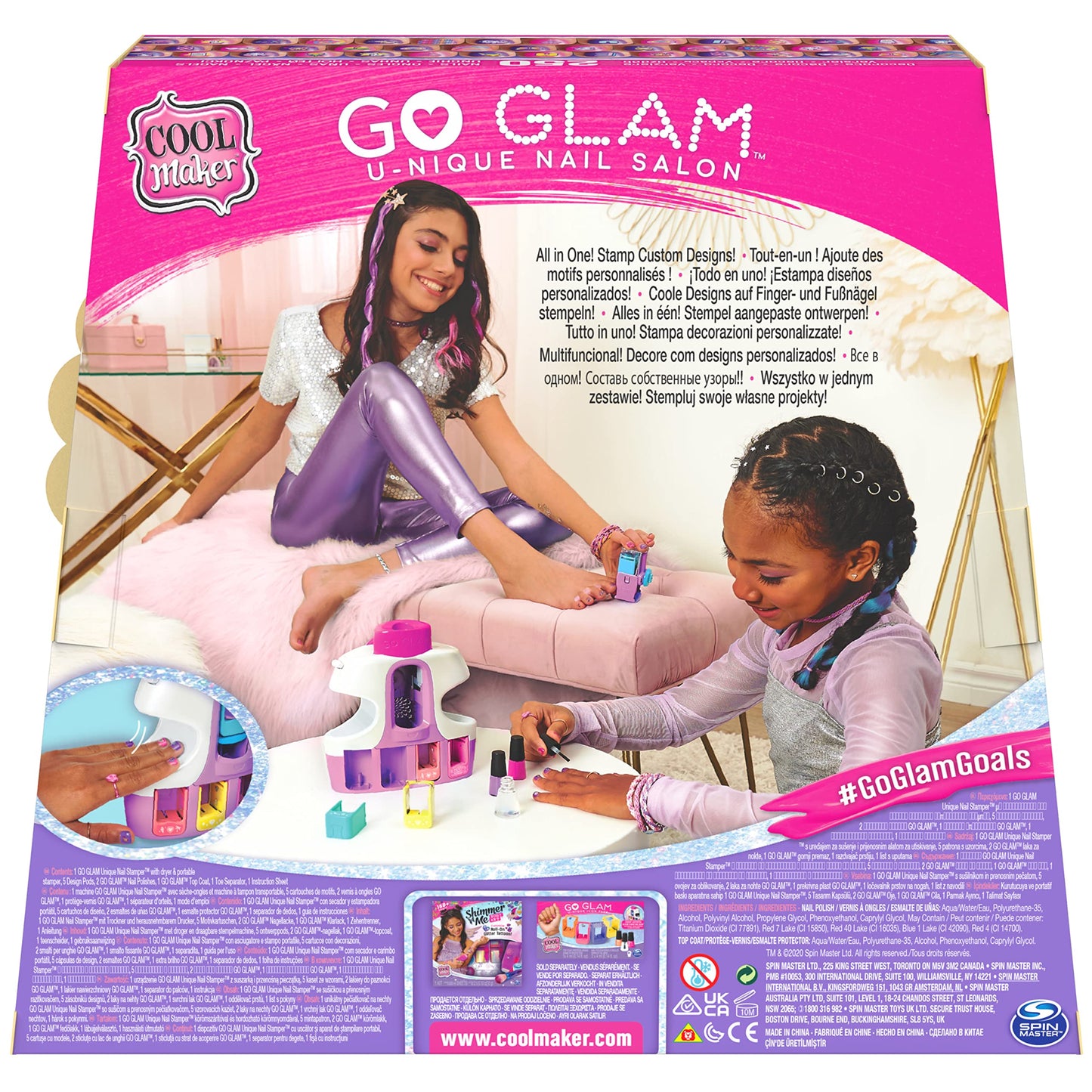 Cool Maker Go Glam U-nique Nail Salon, set manichiura