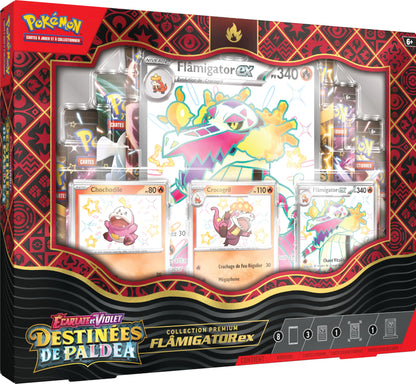 Colecția Premium Pokémon - Flâmigator-ex