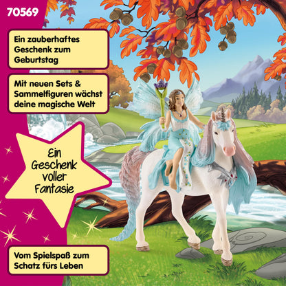 Schleich BAYALA 70569 Eyela cu Unicorn, 5+ ani