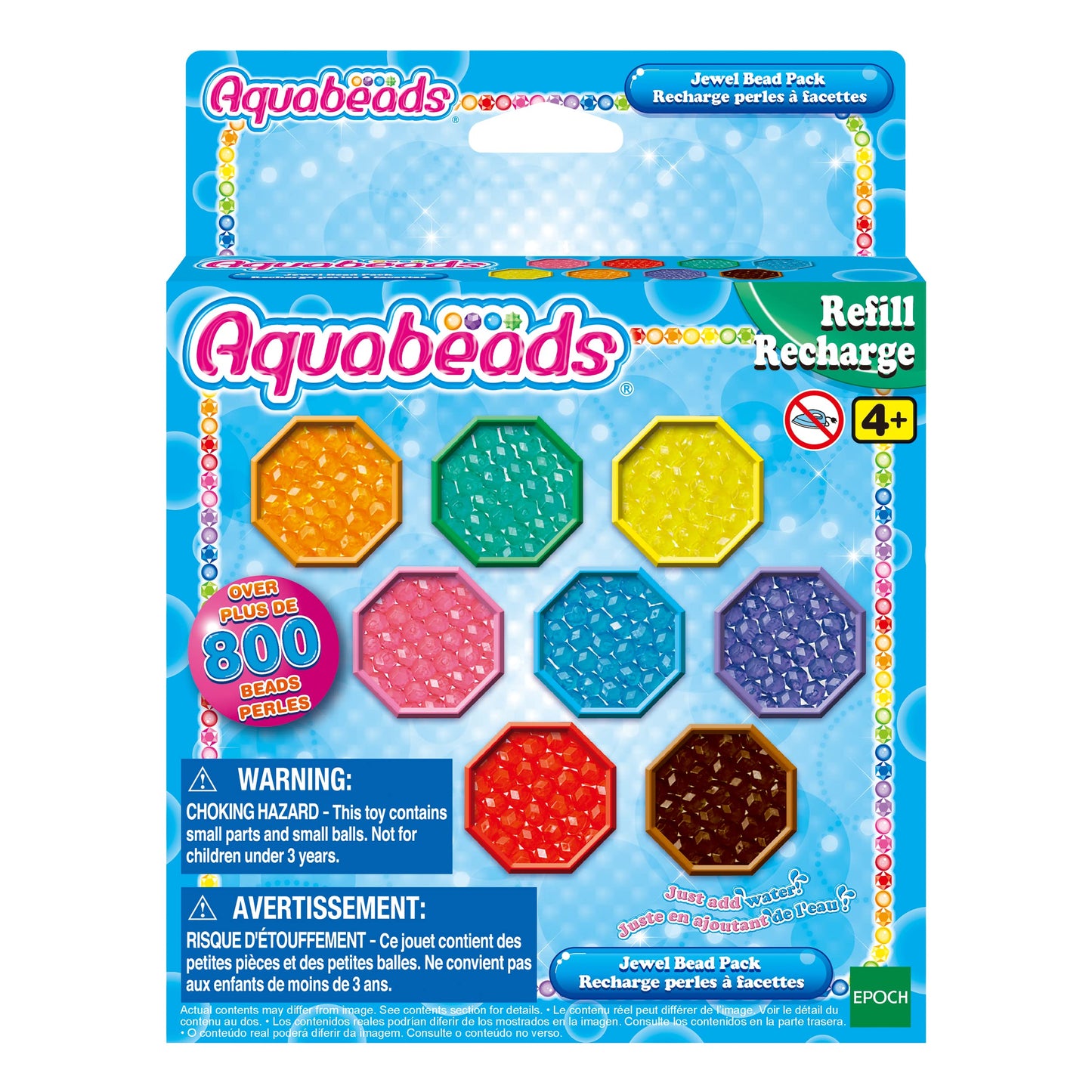 Aquabeads 31520 Perle Strălucitoare - Set de Reumplere