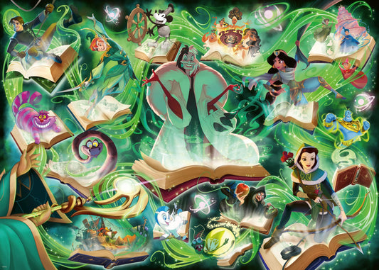 Ravensburger Puzzle Disney Lorcana Străluciri Smarald, 1000 piese
