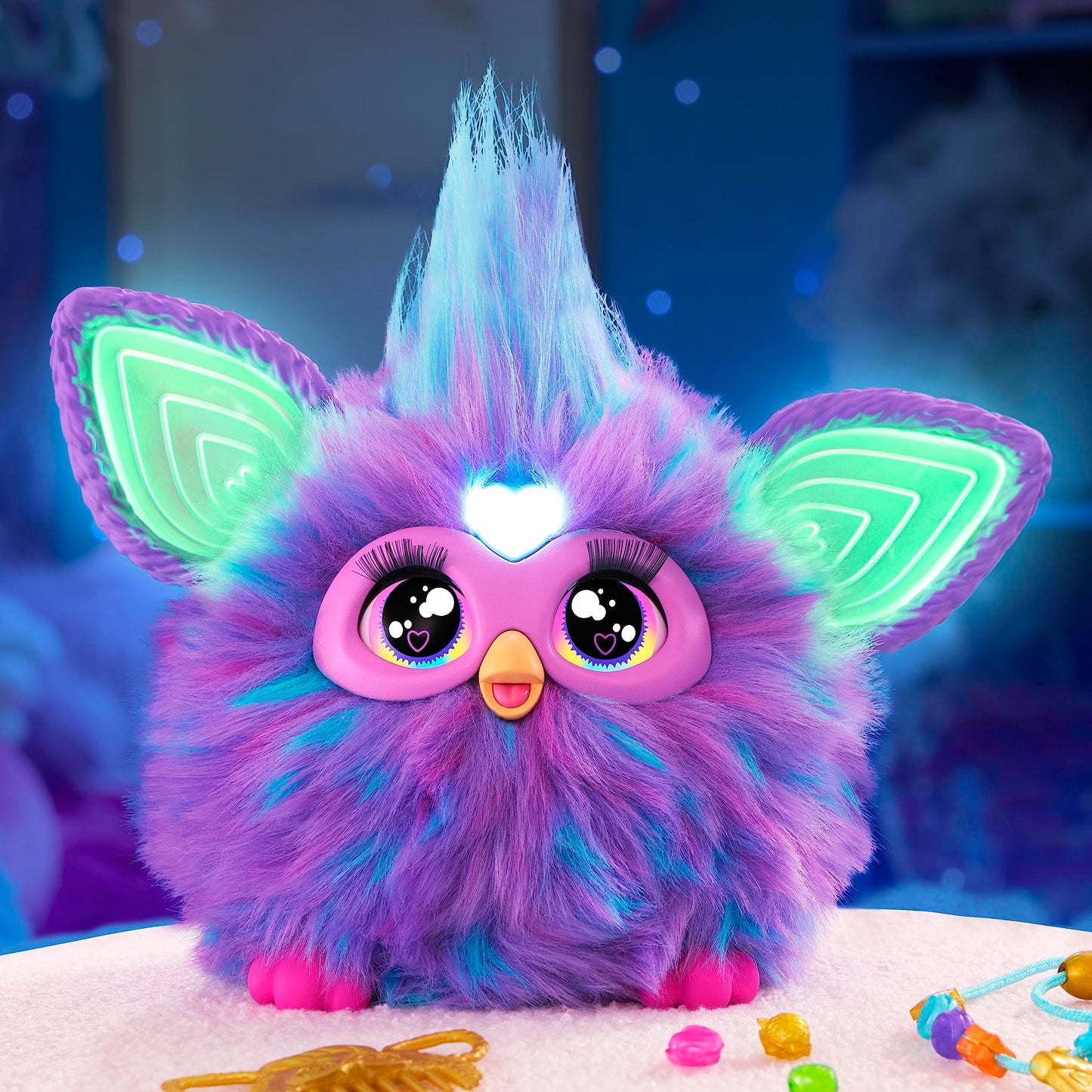 Hasbro Furby Jucărie de pluș interactivă mov 6+ ani