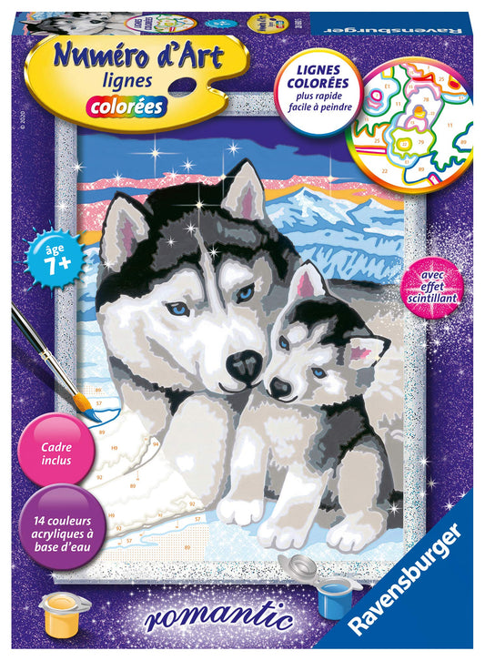 Set de pictura creativ Husky Ravensburger - Pictura pe numere