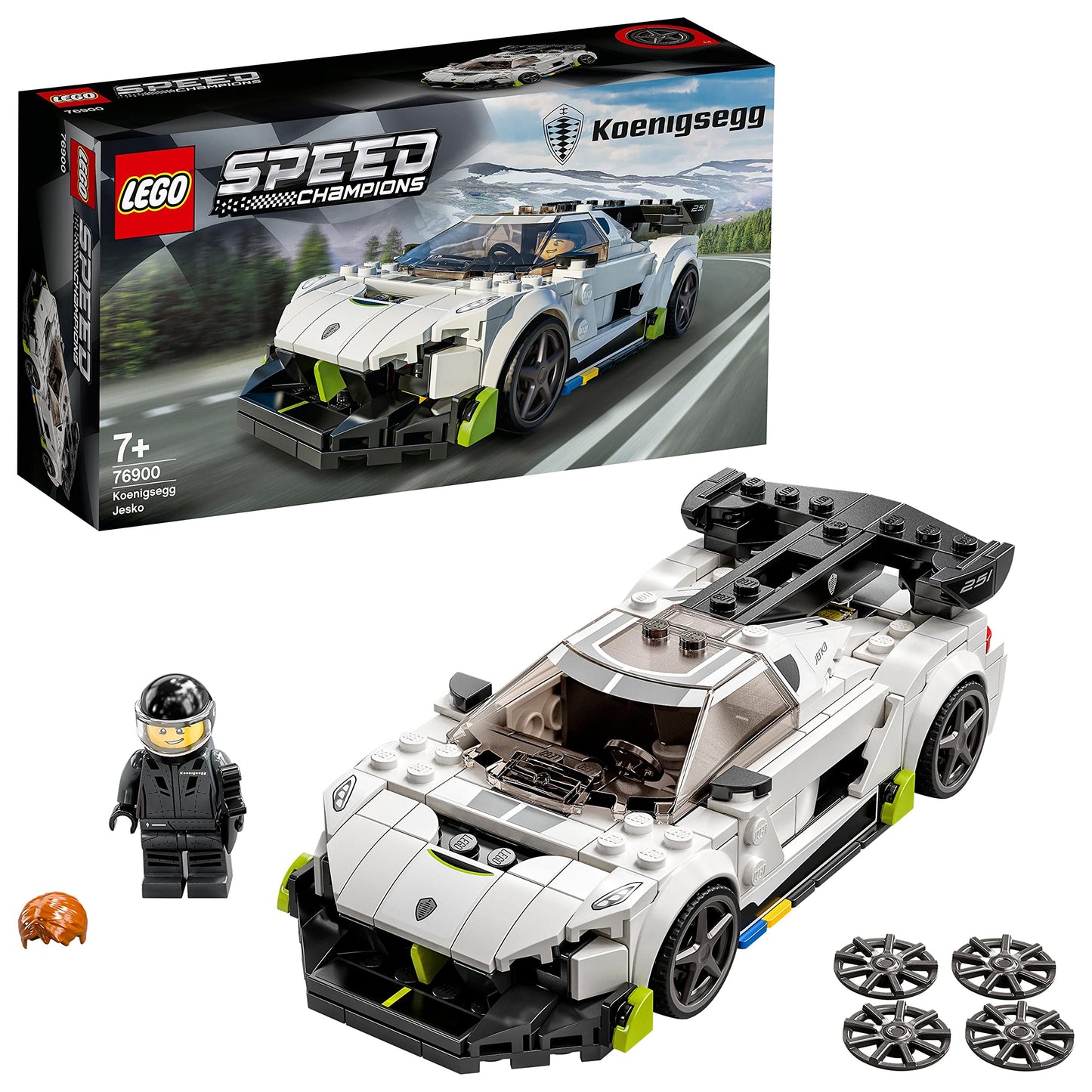 LEGO Speed Champions - Koenigsegg Jesko 76900, 280 piese