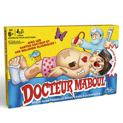 Joc de societate Hasbro Doctor Maboul (versiune în limba franceză)