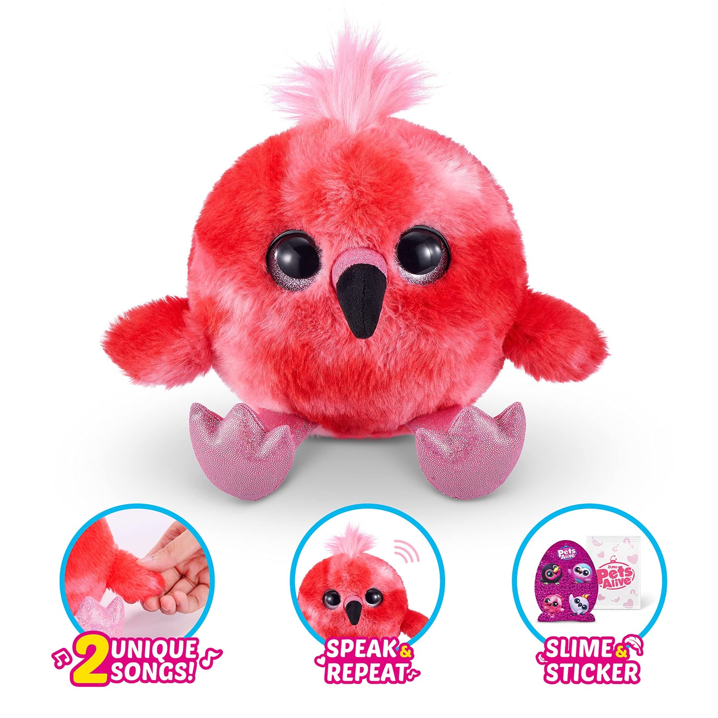 Pets Alive Chirpy Birds Bufnita Normi, ou surpriza