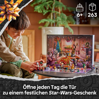 LEGO 75418 Star Wars Calendar Advent 2025, 24 surprize, 6+