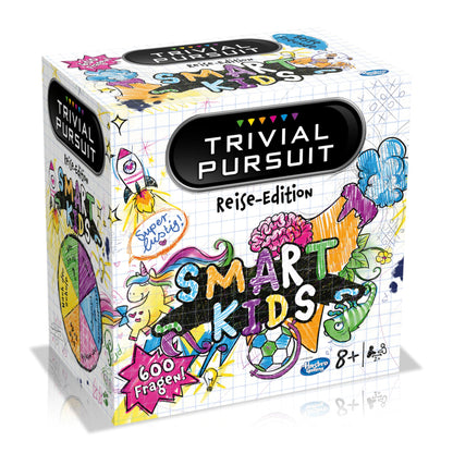 Winning Moves - Trivial Pursuit - Smart Kids - Joc de quiz pentru copii - 8 ani+ - Limba germană