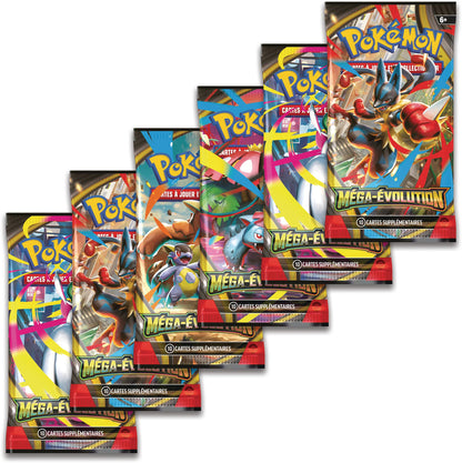 Pokémon: Pokémon TCG Mega-Evolution, Pachet Booster (6 Pachete Booster)